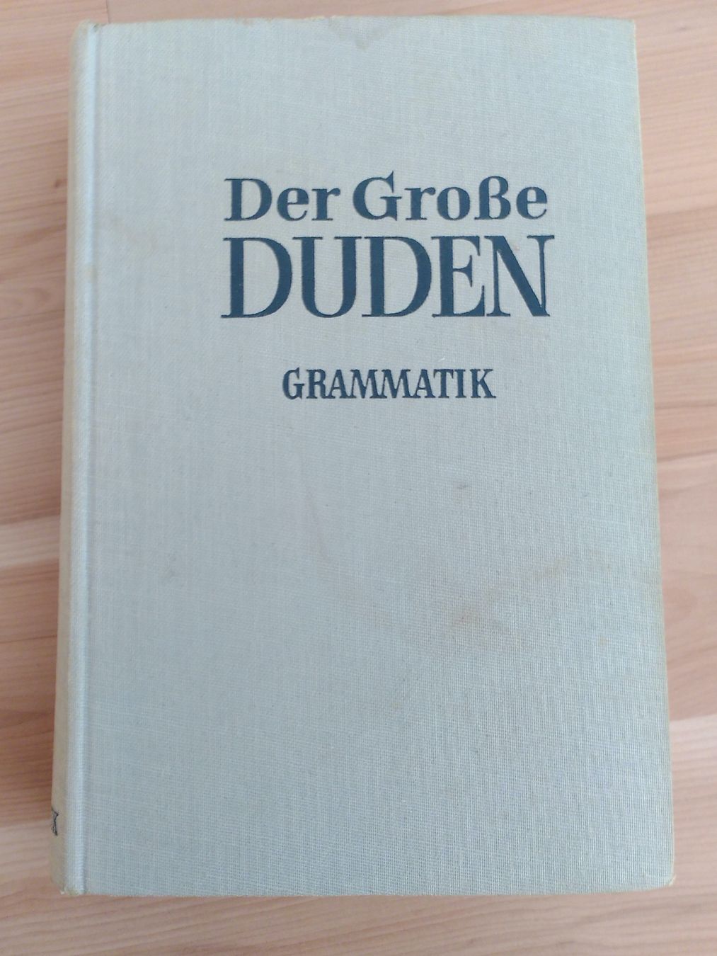 Libri: DER GROSSE DUDEN GRAMMATIK – Usato da Brugg AG venduto da olamim