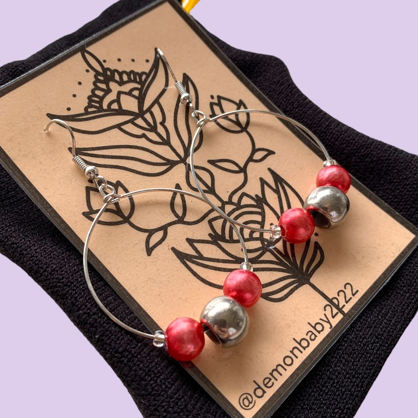 Orecchini pendenti & Orecchini a lobo: “Fred” earrings – Nuovo (secondo la descrizione) da Basel venduto da demonbaby2222 2