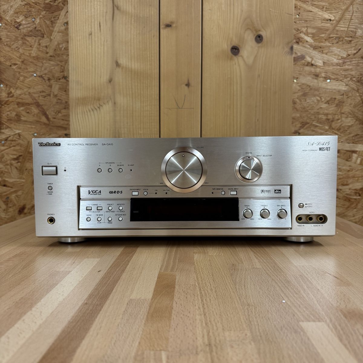 Technics Ricevitori: Technics SA-DA15 High Current MOS-FET Receiver Silber – Usato da Goldau venduto da flo_kv8r