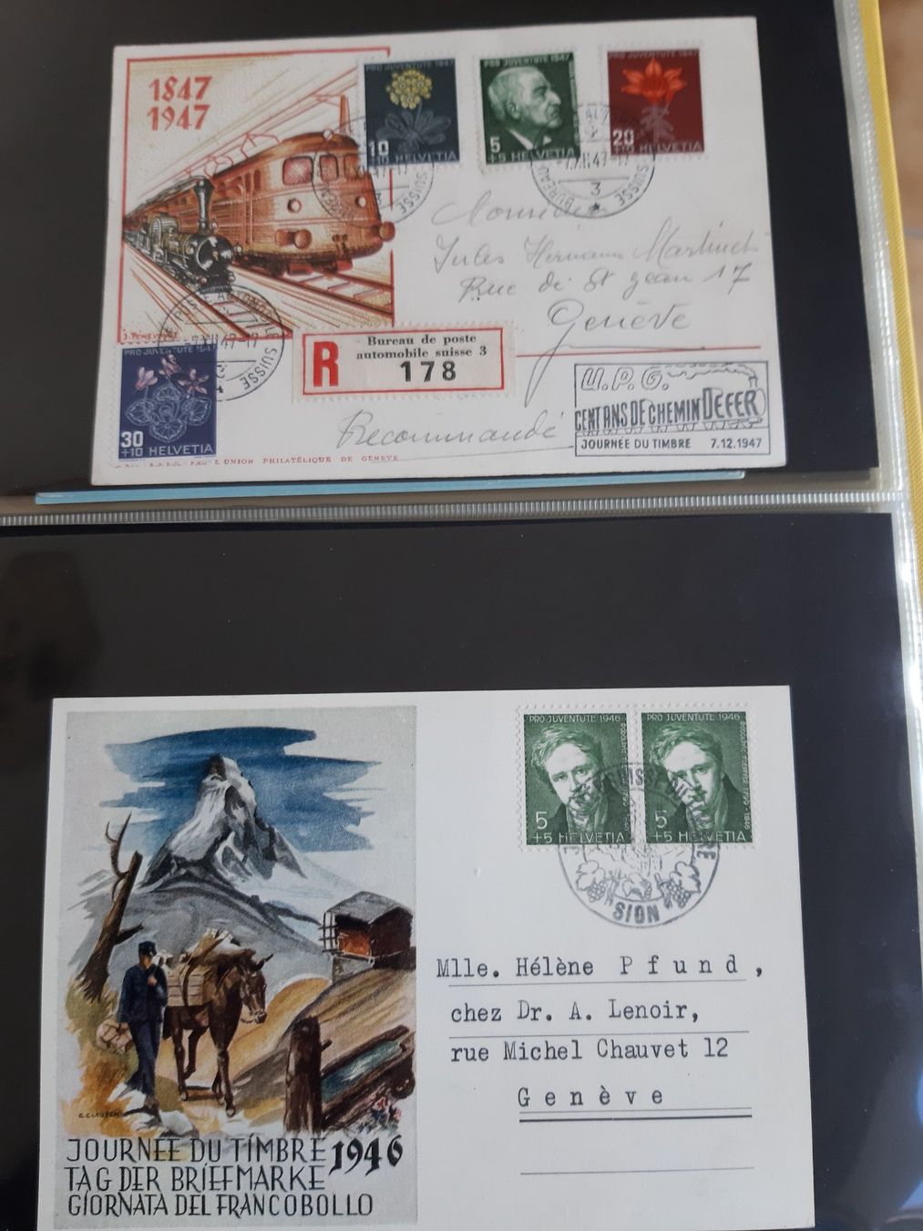 Alle Briefmarken: Timbres-poste – Gebraucht aus Aigle von Calcicole 4