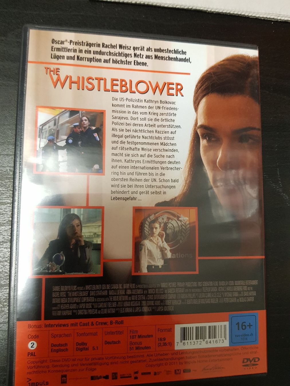Tutti i DVDs: The Whistleblower – Usato da Frauenfeld venduto da aro_kph8 1