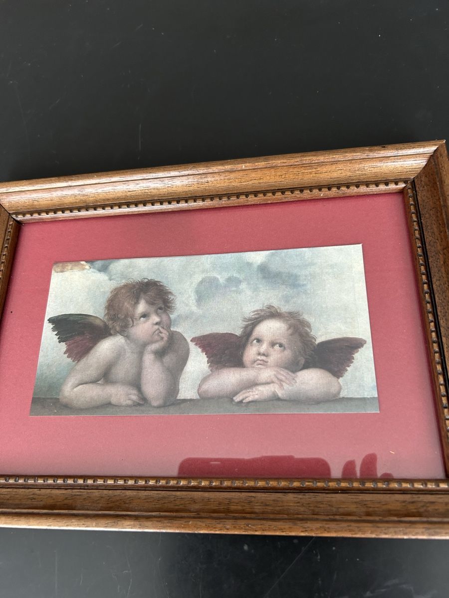 Foto & Immagini: Ausschnitt Raffaels Engel: Sixtinische Madonna – Usato da Zumikon venduto da tuna007 1