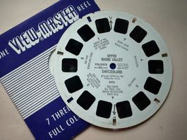 View-Master 3D: Nr. 2050 UPPER RHONE VALLEY Switzerland