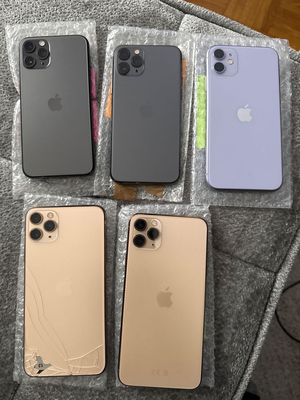 Apple Telefoni cellulari / Smartphones: 2X iPhone 11 Pro Max, 2X iPhone 11 Pro, 1X iPhone 11 – Difettoso da Morges venduto da Abel. 6