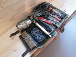 Armee Militär Mineur Tasche, Werkzeuge, Material vorhanden