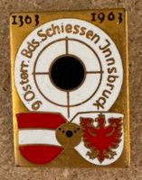 Emaillierte Broschen-Anstecknadel 9. Österr. Bds. Schiessen