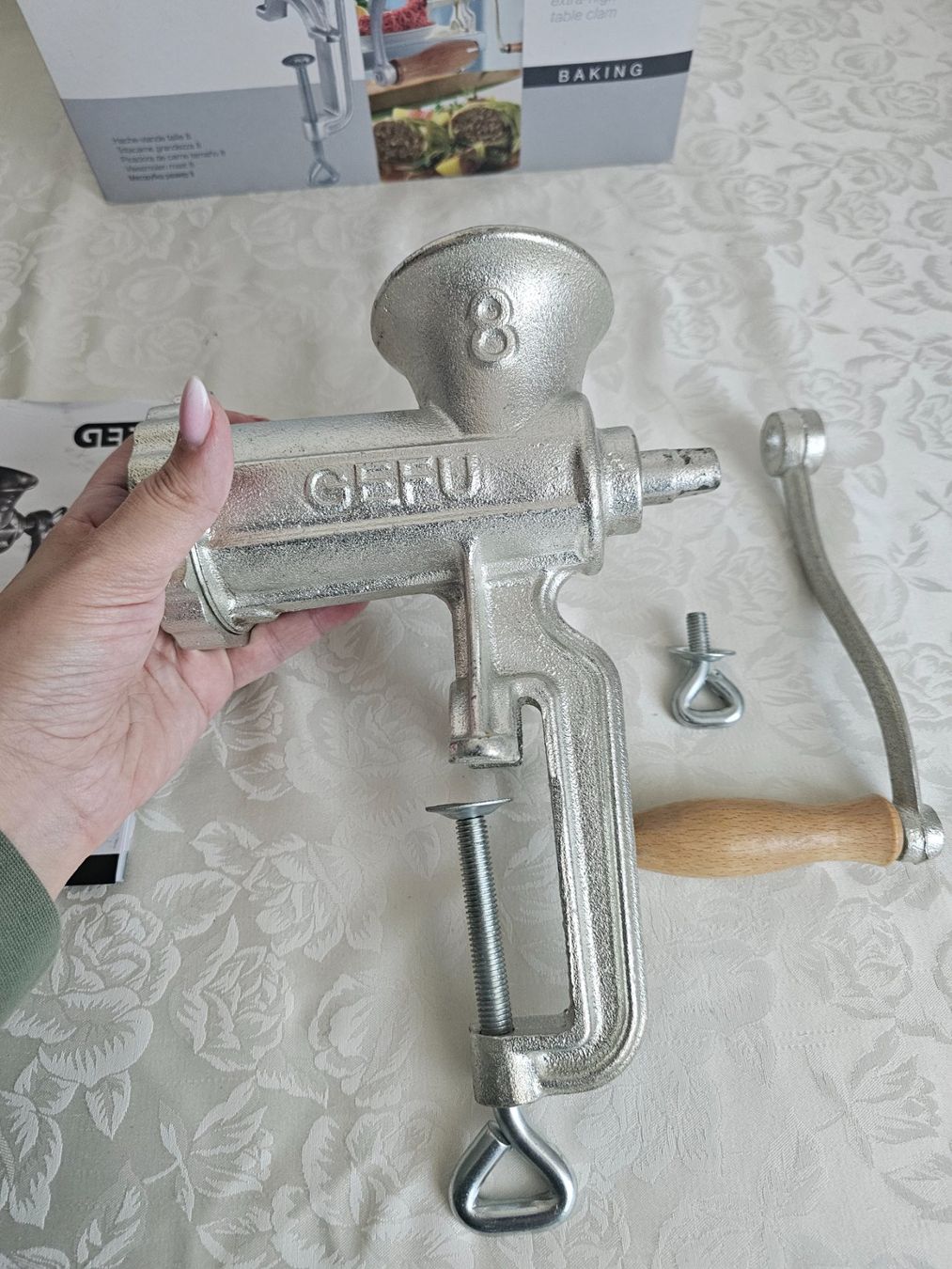 Elettrodomestici da cucina: ***GEFU*** Fleischwolf Neu – Nuovo (secondo la descrizione) da Bronschhofen venduto da Xena37 3