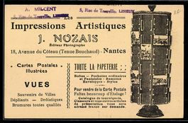 Nantes, Impressions Artistiques J. Nozai