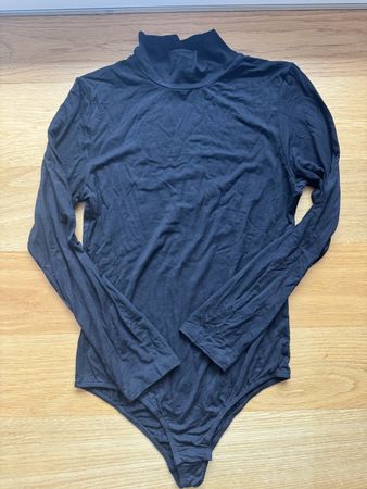 2er Set Damen Rollkragen Body Schwarz Grösse S Neu 