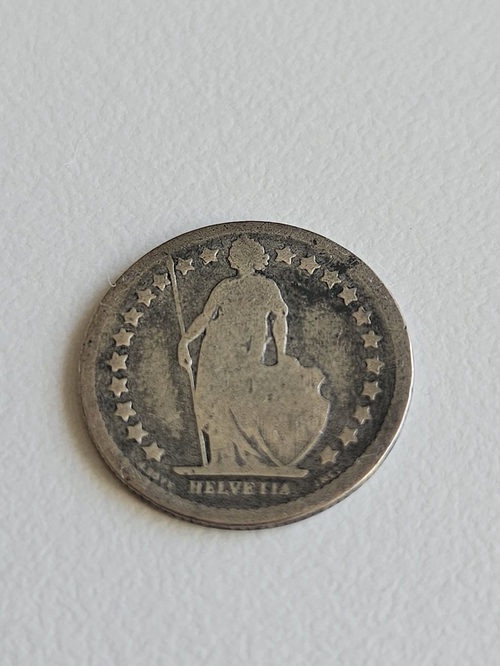 Toutes les monnaies: 50 Rappen 1877 – D'occasion à Pfäffikon ZH par Mrt. 1