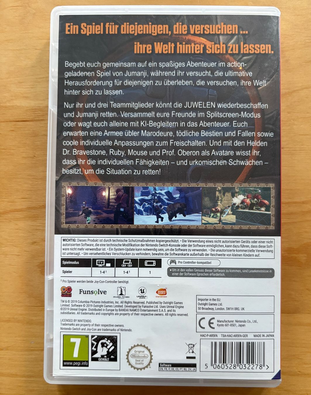 Nintendo Giochi: Jumanji – Usato da Auenstein venduto da 5222 1