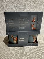 Tassen Set, 4 Stück total, Neu, Porzellan
