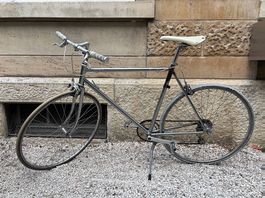 Klassisches Chrom-Velo  Vintage Rennvelo