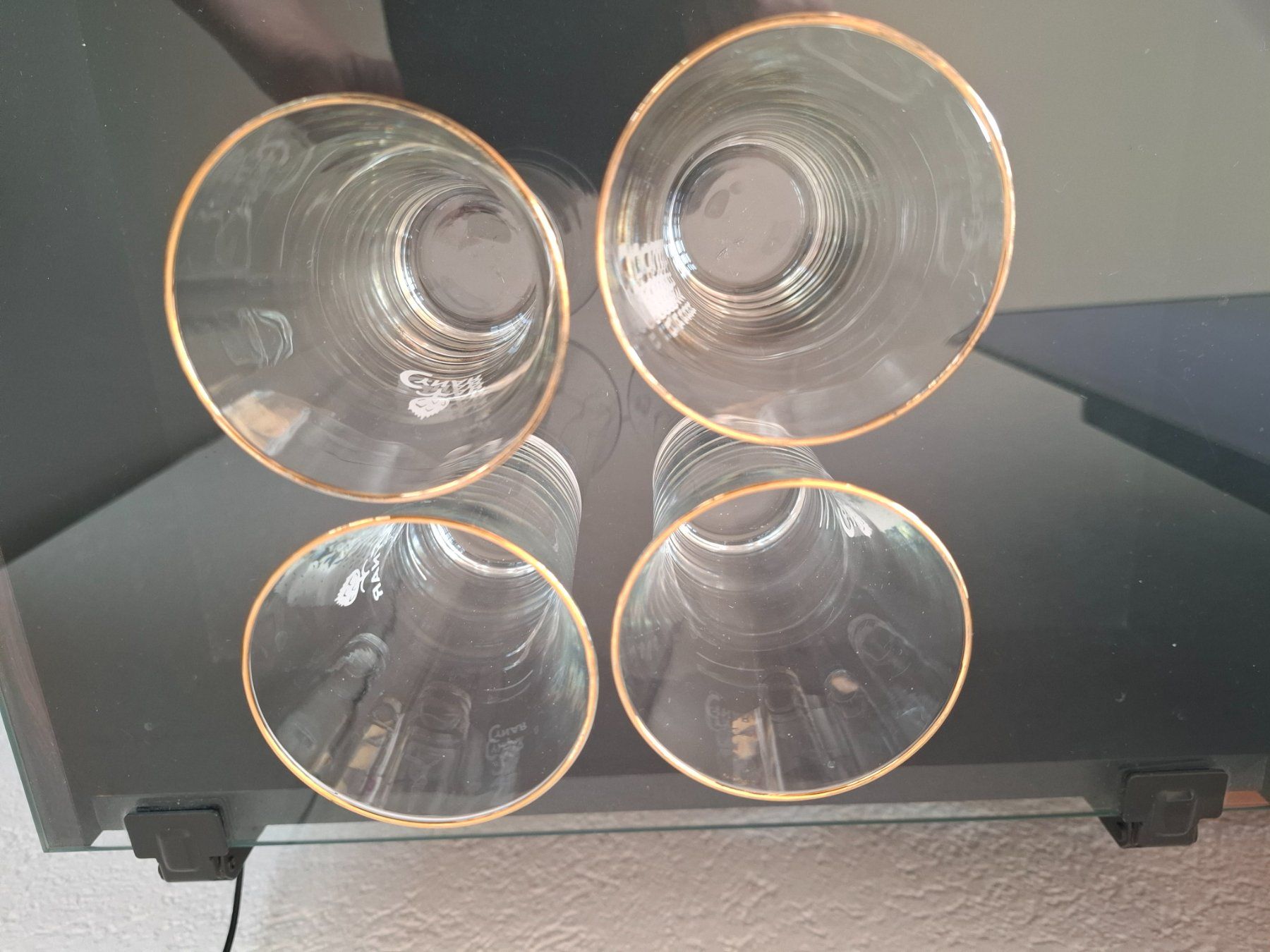 Cynar Gläser: 4 verres Cynar antiques – Gebraucht aus Moutier von Carambaaa 2