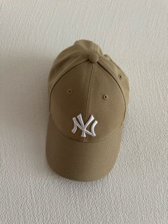 New Era Cap NY Yankees beige neuwertiger Zustand