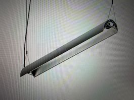 Pendelleuchte Aluminium Design Leuchte guter Zustand