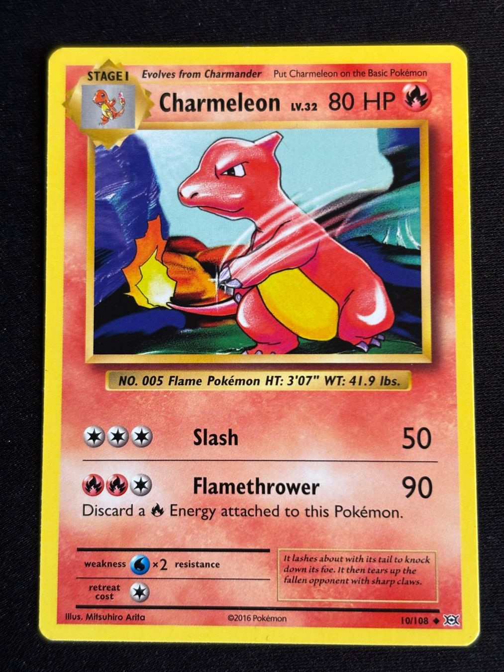 Pokémon Sammelbilder & Trading cards: Pokemon Charmeleon - Evolutions 10/108 - English – Gebraucht aus Bern von Big_GS