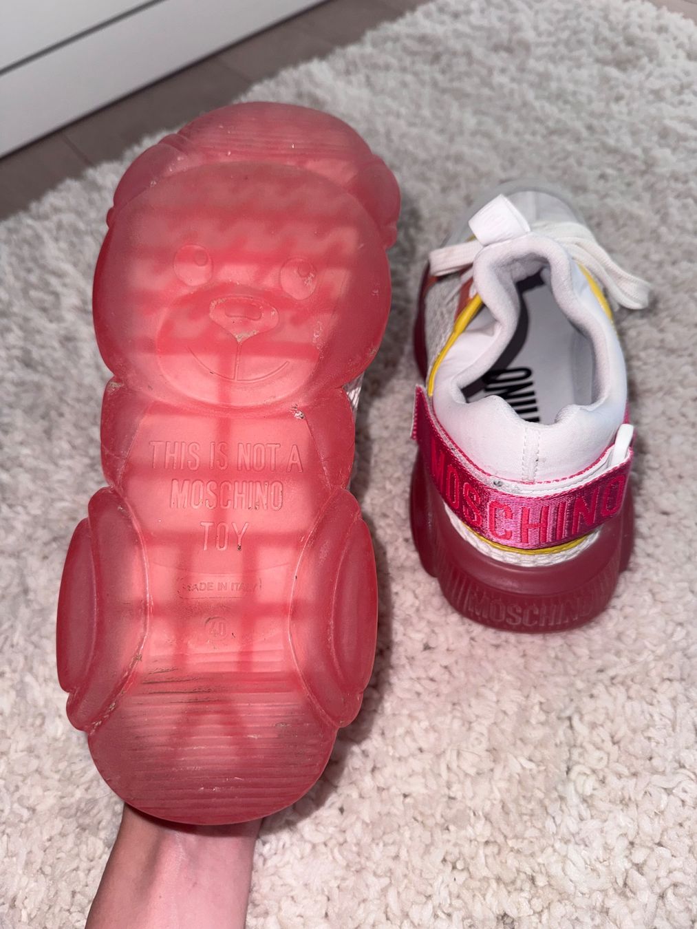 Moschino Scarpe da donna: Moschino Teddy Sneaker Gr 40 – Usato da Niederglatt ZH venduto da mvgie 1
