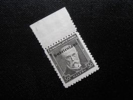 DR  Mi 24  50H**  Sudetenland  1938