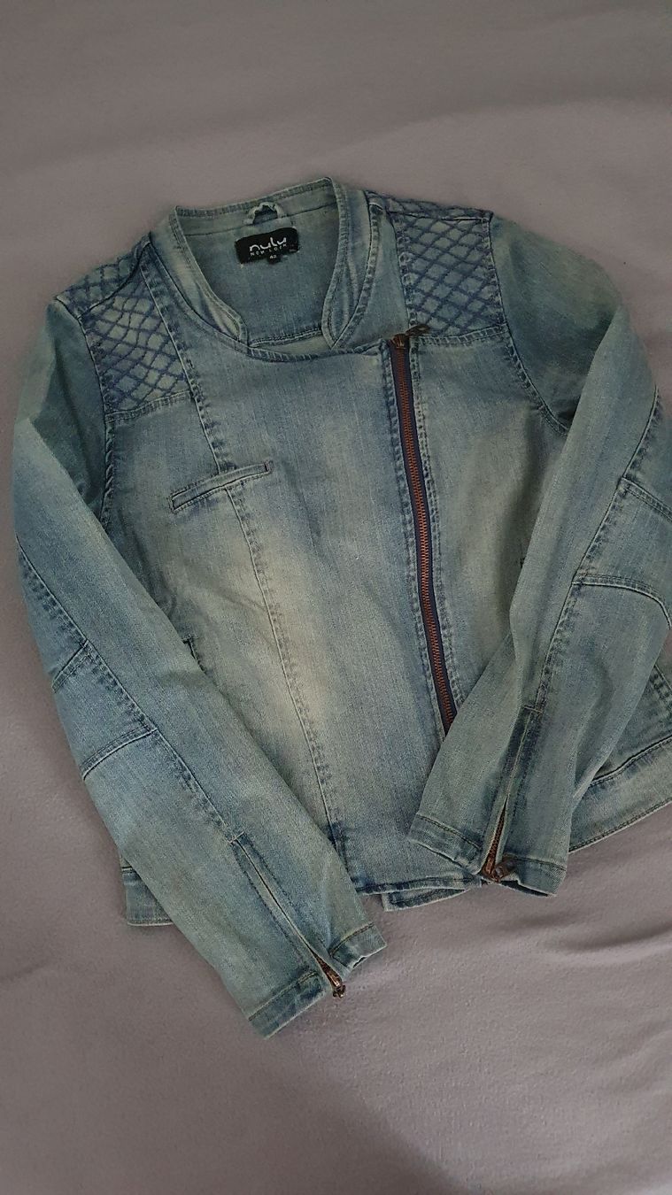 Giacche: nulu Jeansjacke, Gr. 42, neu – Nuovo e nell'imballaggio originale da Muttenz venduto da pixopus 8
