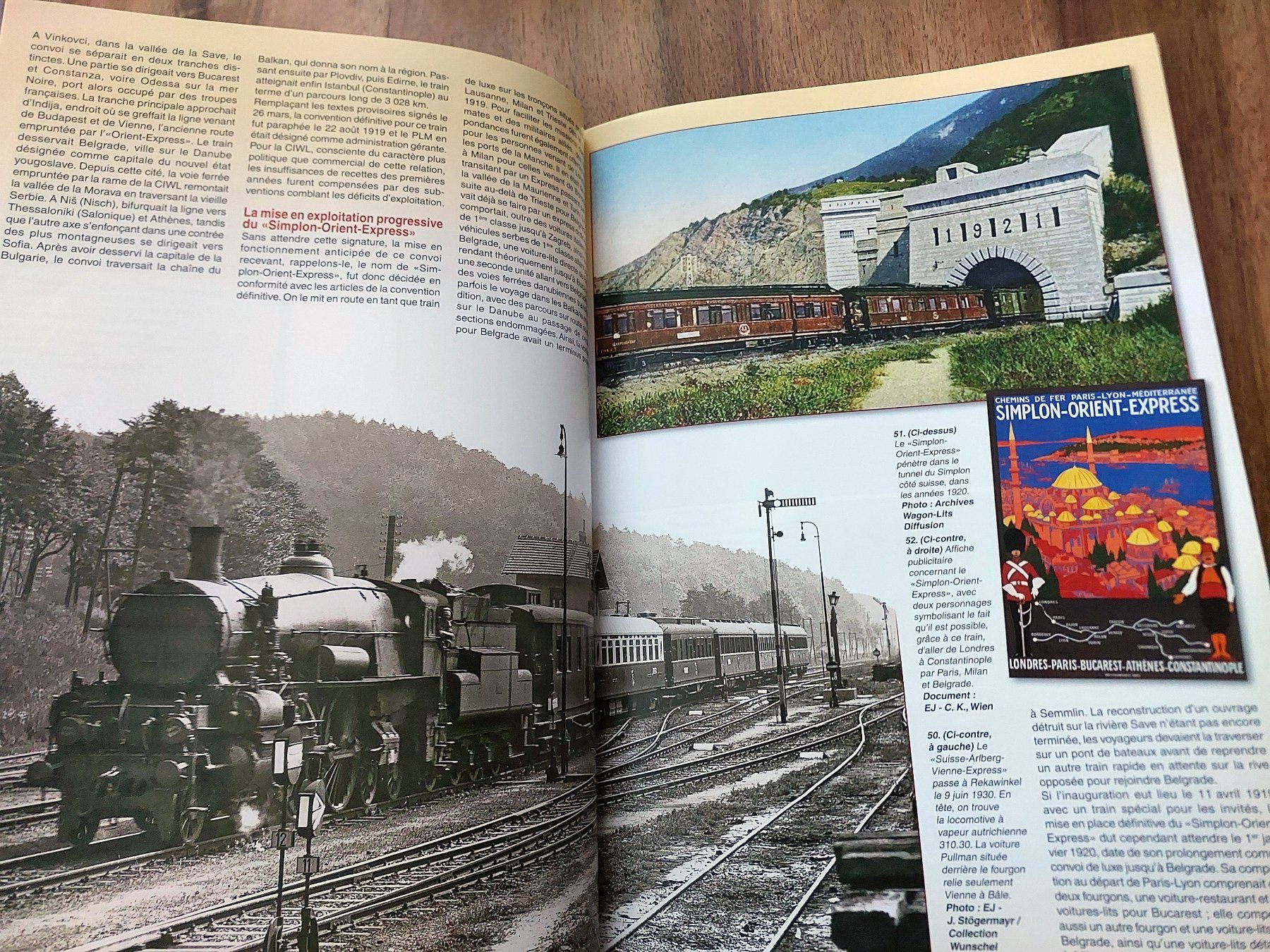 Riviste & Magazine: Le Train - Les Grands Trains Orient Express - CIWL – Usato da Schönenwerd venduto da Steidi 8