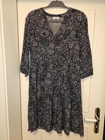 Spätsommerkleid mit Halbarm, XL