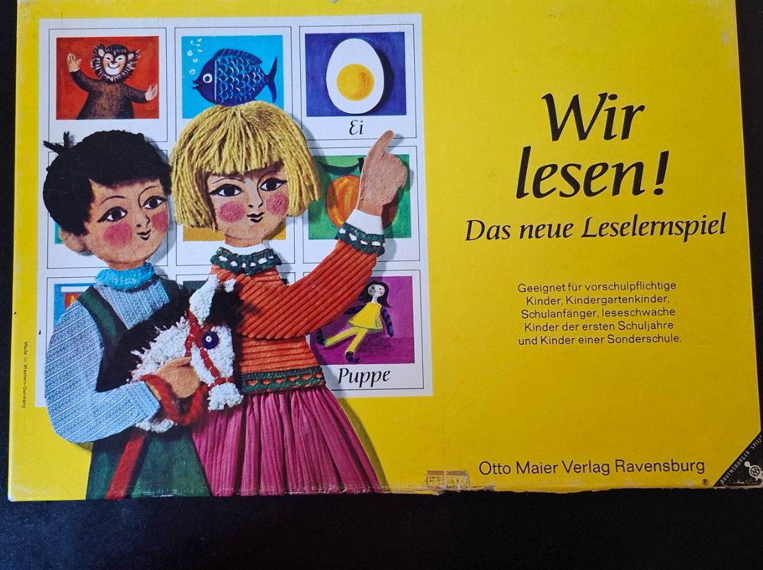 Ravensburger Giochi: Lernspiel "wir lesen" – Usato da Auw venduto da Tschei-Pi