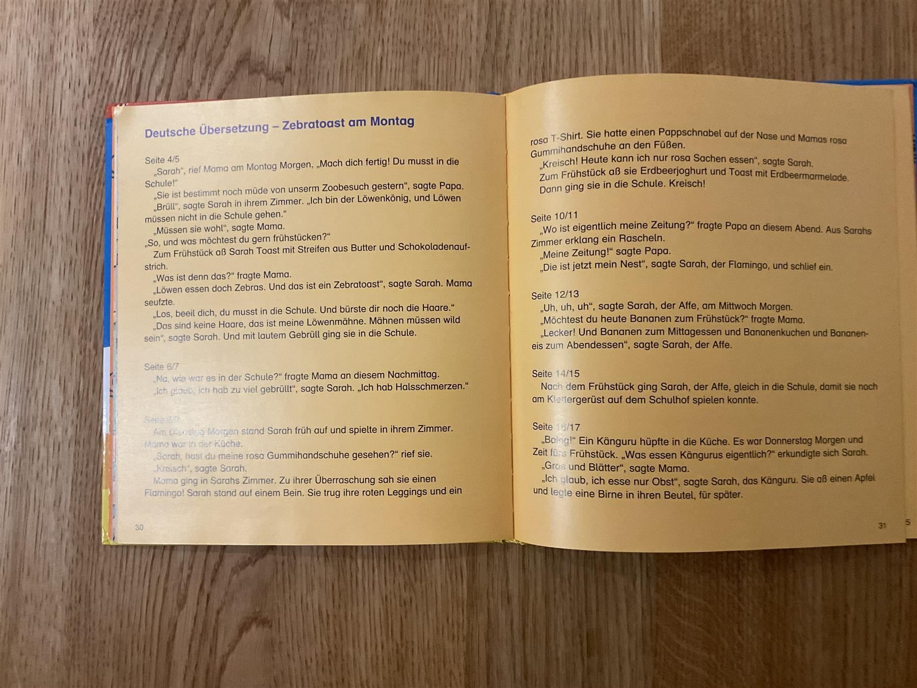 Bücher: Englisch tierisch leicht Zebra Toast on – Gebraucht aus Wetzikon ZH von Laube02 7