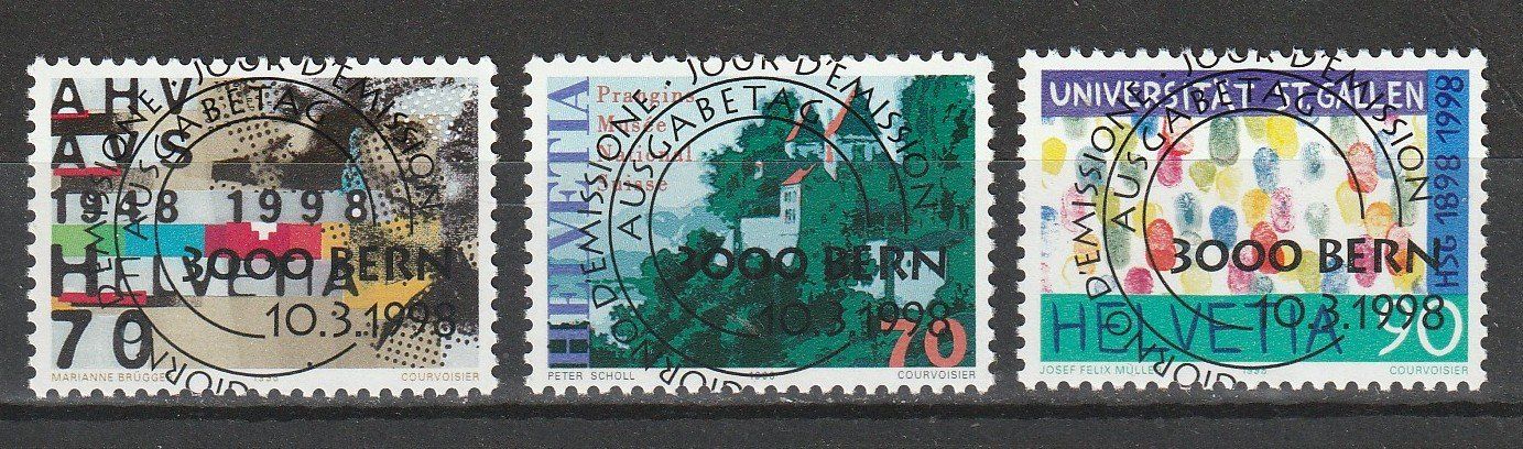 Alle Briefmarken: 1998 Sondermarken mit ET - Vollstempel – Neu und originalverpackt aus Homburg von masina01