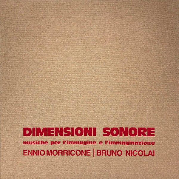 Dischi in vinile: Ennio Morricone / Bruno Nicolai - Dimensioni Sonore – Usato da Zumikon venduto da psisound