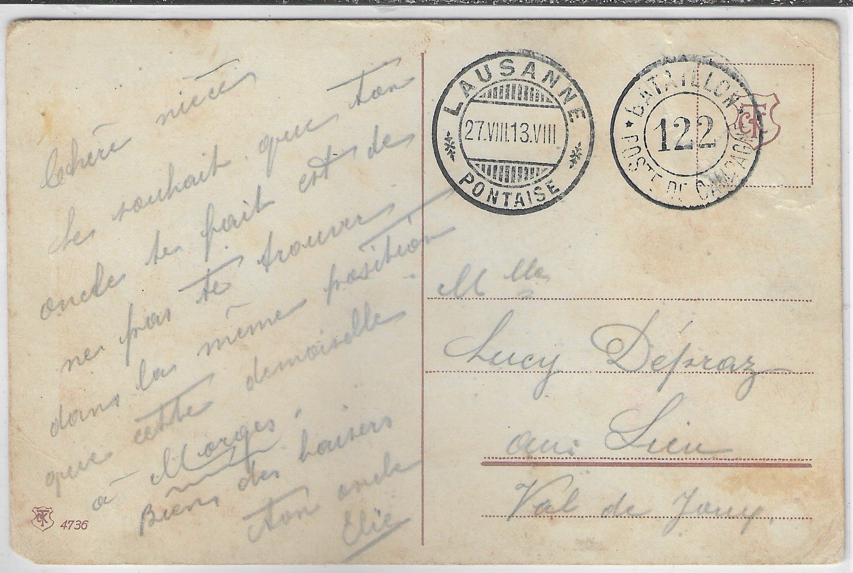 Cartoline postali: Humor Armee - Badenixe - Vorposten-Intermezzo – Usato da Ettingen venduto da Kartenplanet 1