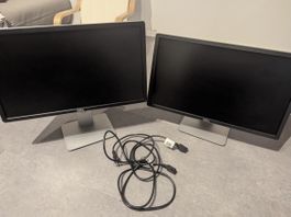 2 Computerbildschirme
