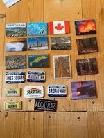 18 Kühlschrankmagnete – USA Kanada Hawaii New York – Reise-S