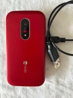 Doro 6820 Mobiltelefon Doro Klapphandy rot