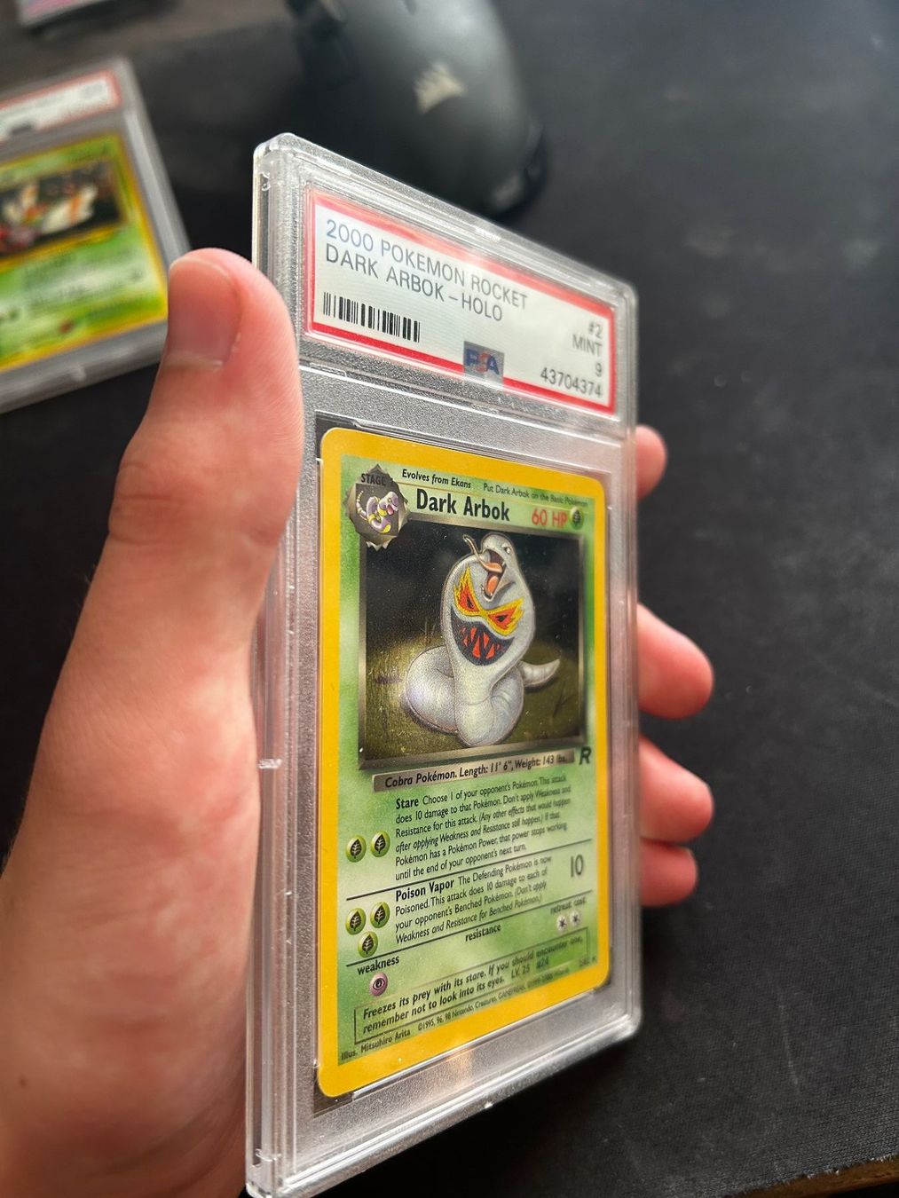 Pokémon Carte collezionabili: PSA 9 - Dark Arbok Holo Team Rocket EN – Nuovo (secondo la descrizione) da Büsserach venduto da Cyr-cyr 1