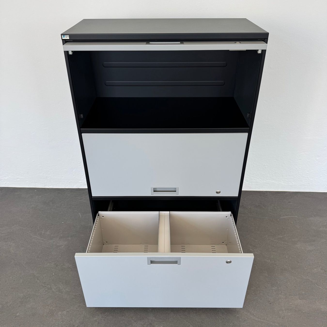 Lista Schränke: Lista Office LO Qub Modul-Kombination 3-OH 800mm - – Gebraucht aus Schönenwerd von mcofficeshop 1