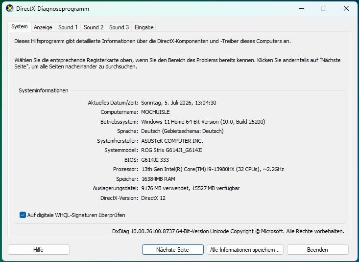 Asus Portables: Asus Rog Strix G16 – D'occasion à Strengelbach par yusuf.buelbuel 7