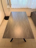 Esstisch grau 160x90