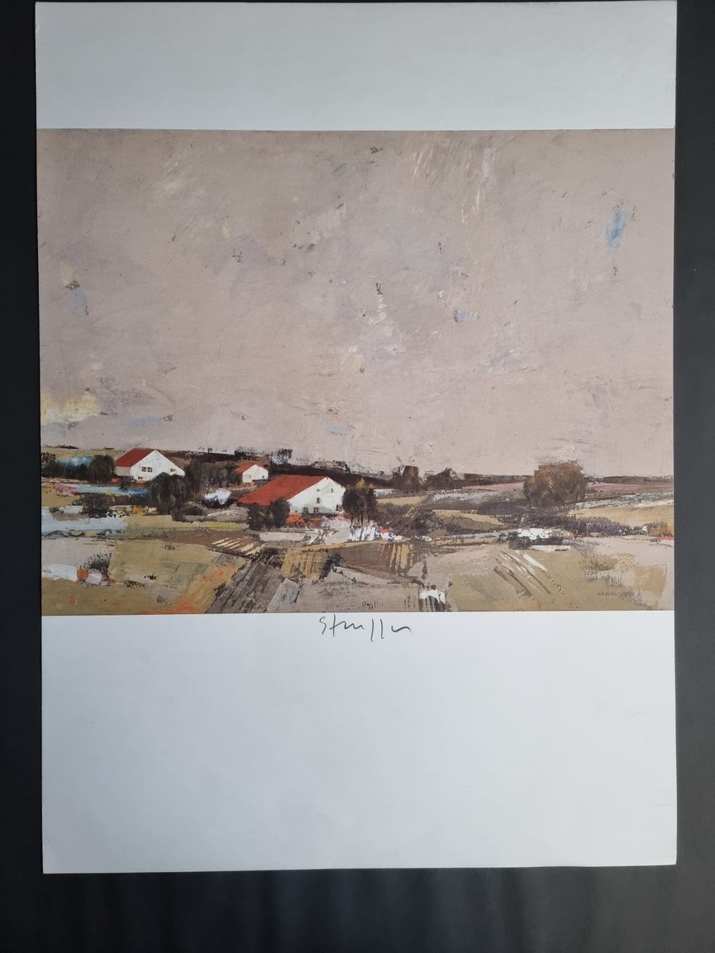 Foto & Immagini: BODO STAUFFER  KUNSTDRUCK HANDSIGNIERT AUF FESTEM PAPIER – Usato da Gersau venduto da grafik-kunst 4