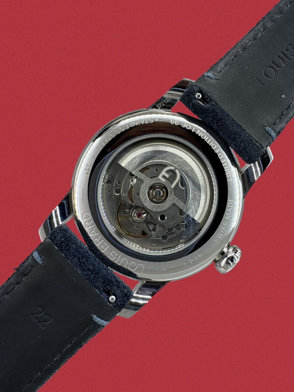 Louis Erard Orologi: Louis Erard Excellence Régulateur Aventurine – Usato da La Chaux-de-Fonds venduto da raguusa2 2