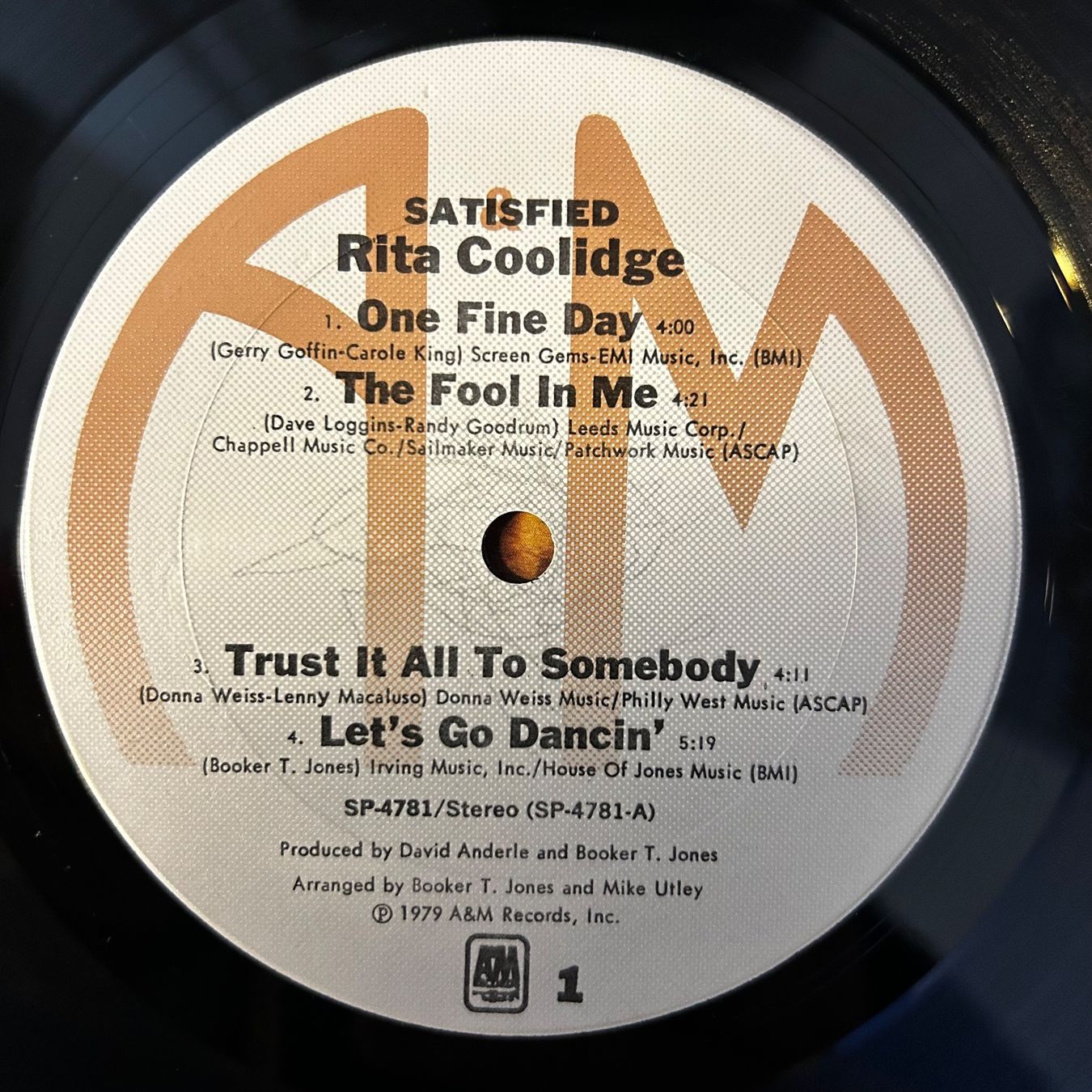 Dischi in vinile: Rita Coolidge -"Satisfied", LP Vinyl – Usato da Aesch BL venduto da BernisFlomi 2
