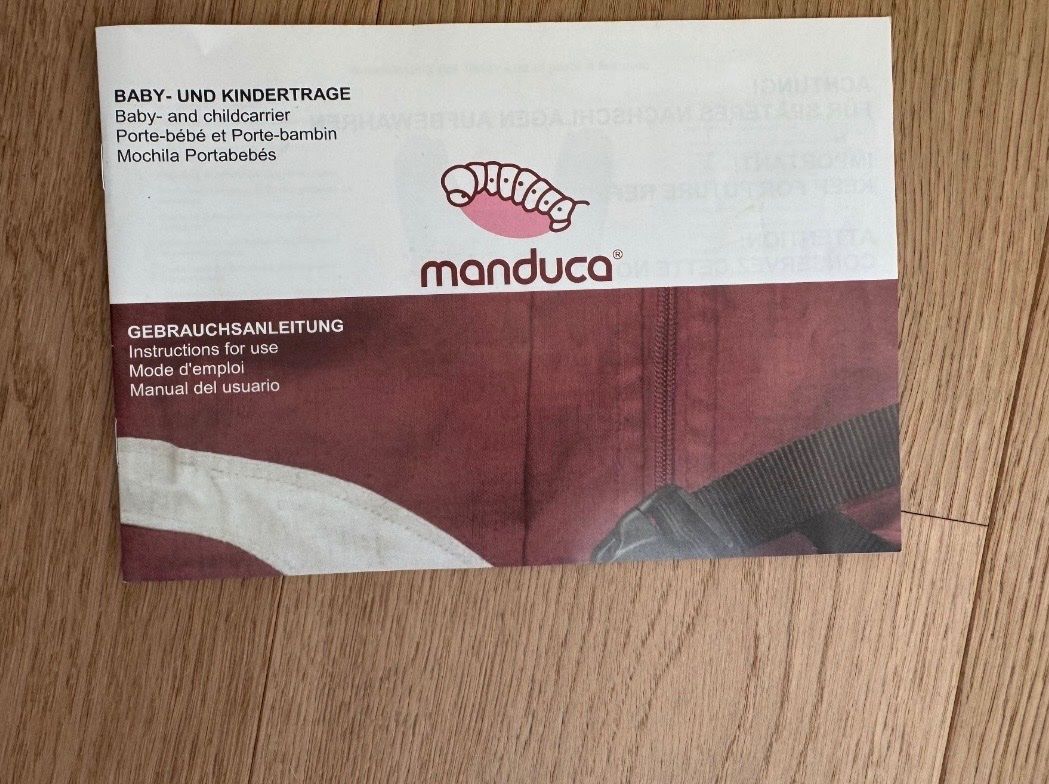 Manduca Marsupi portabebè: Manduca Babytrage – Usato da Rickenbach b. Wil venduto da Sylwia94 3