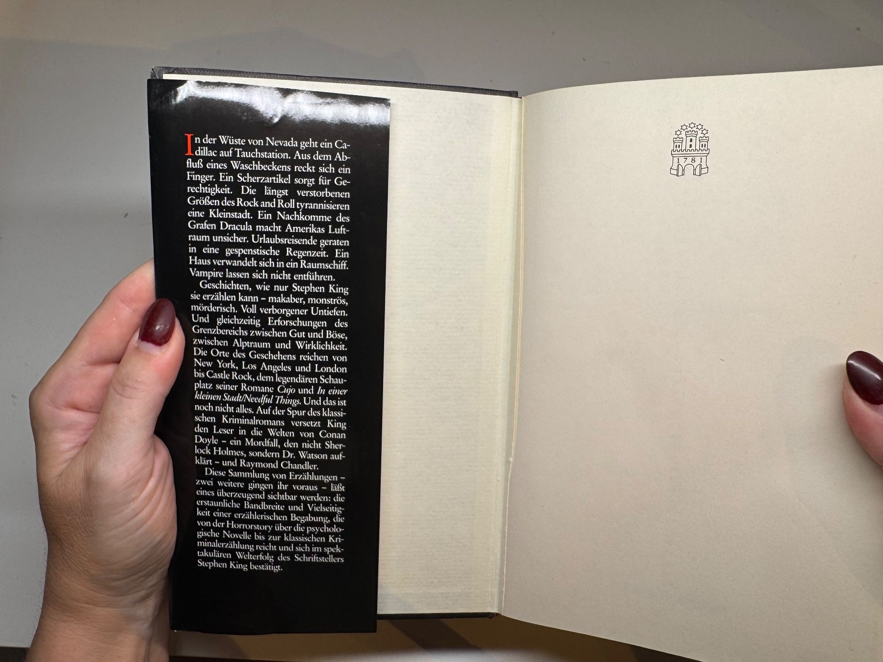 Libri: ROMAN: Stephen King, Alpträume, Nightmares and Dreamscapes – Usato da Grosswangen venduto da Deutsche_Romane 2