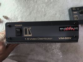 Kramer VM50V 1:5 Video Distributor + Netzteil 12VDC