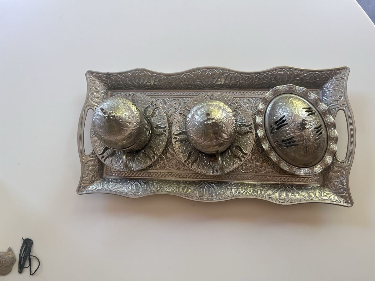 Set di piatti: Traditional habdmade Turkish coffee  set  – Nuovo (secondo la descrizione) da Magden venduto da HipHipCH 2
