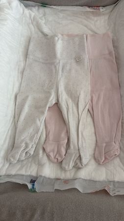 Baby Stramplerhosen 2er Set Gr.56 