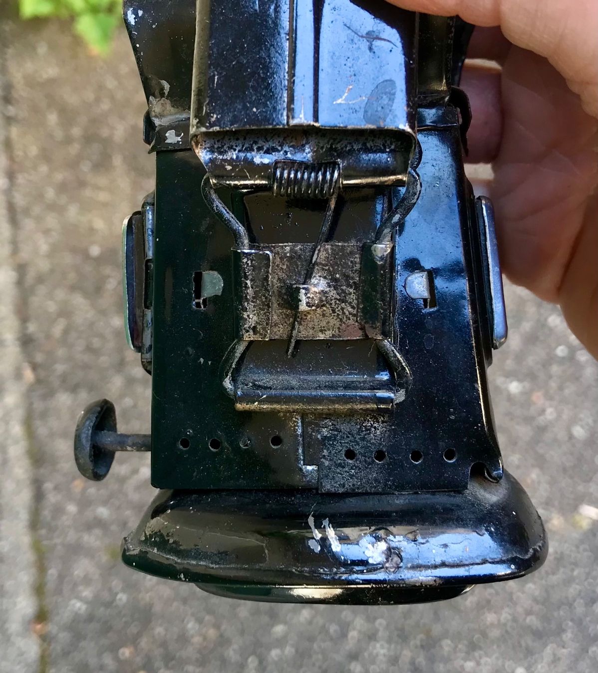 Lampade: Antike Velo Petroleum Lampe – Usato da Basel venduto da nostanz 8