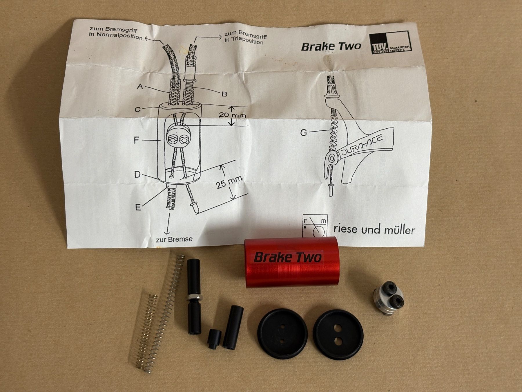 Ersatzteile: Brake Two von Riese & Müller – Gebraucht aus Wettswil von Aricola 1