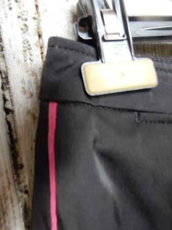 Hose     schwarz + Baumwolle     *  HIRSCH  *     Grösse 42