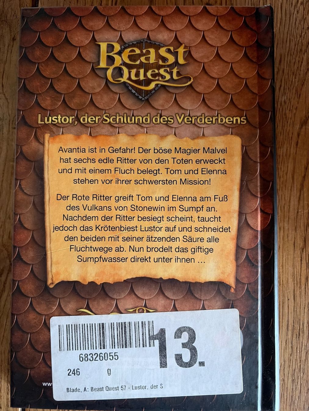 Libri: Beast Quest Jugendbuch – Usato da Wichtrach venduto da angizmo 1